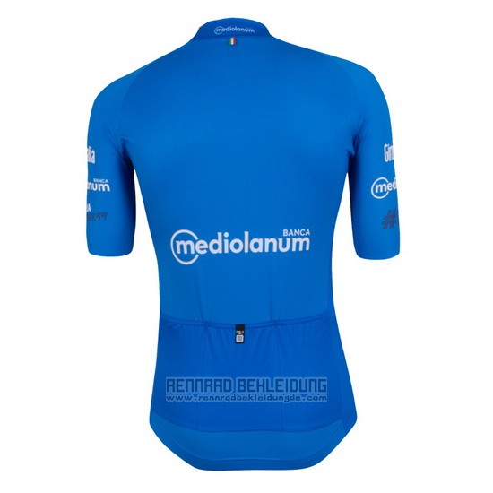 2016 Fahrradbekleidung Giro D'italien Blau Trikot Kurzarm und Tragerhose